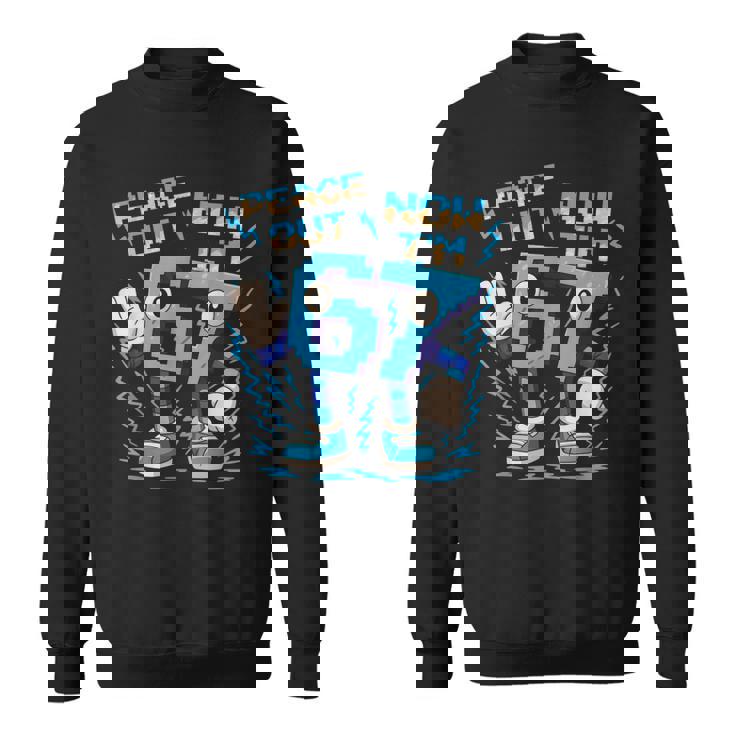 I Was 6 Now I'm 7Ixeven Brainrot 7歳の誕生日 スウェットシャツ