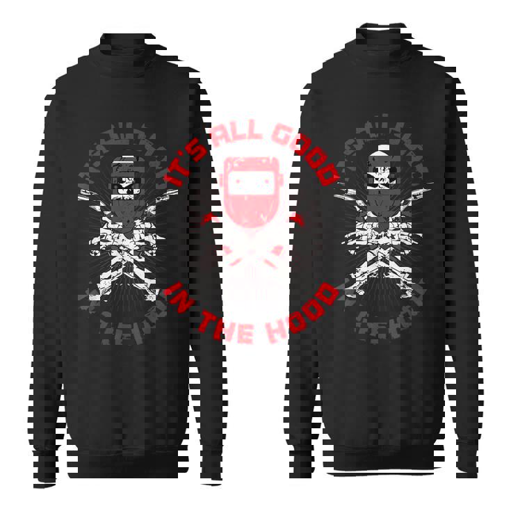 Welder ファニー溶接フード 父の日 スウェットシャツ