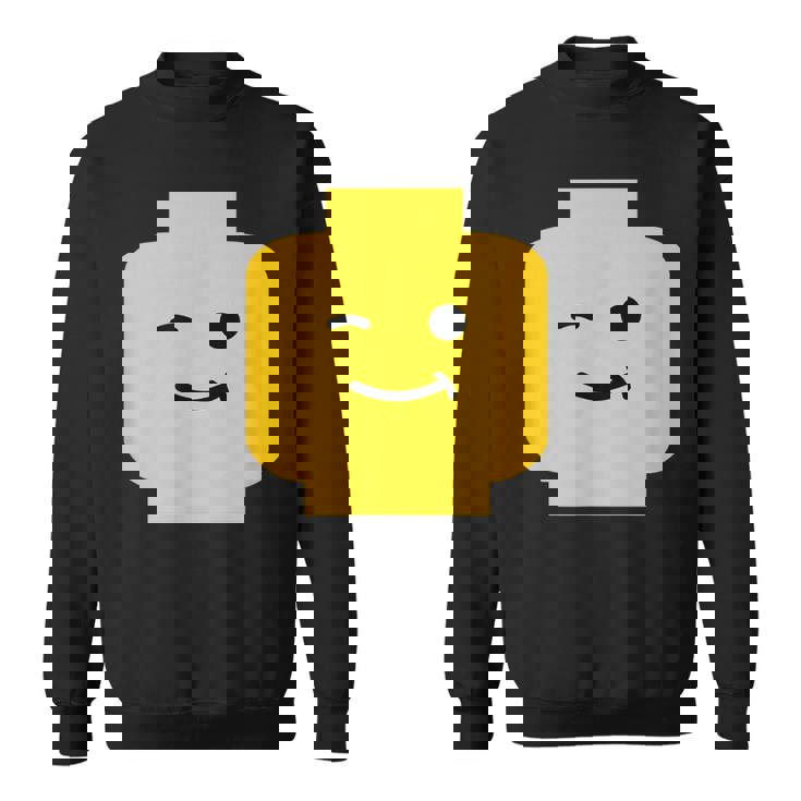 Winking Winky Face ミニフィグ ブリックトイtシャツ スウェットシャツ