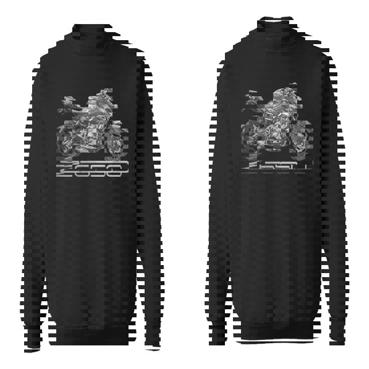 Z650 オートバイ 裸 バイク スピードバイカー スウェットシャツ