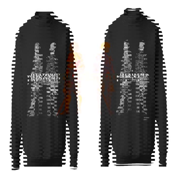 『ファイナルファンタジータクティクス – イヴァリース クロニクルズ』 ラムザ＆ディリータ 長袖tシャツ スウェットシャツ