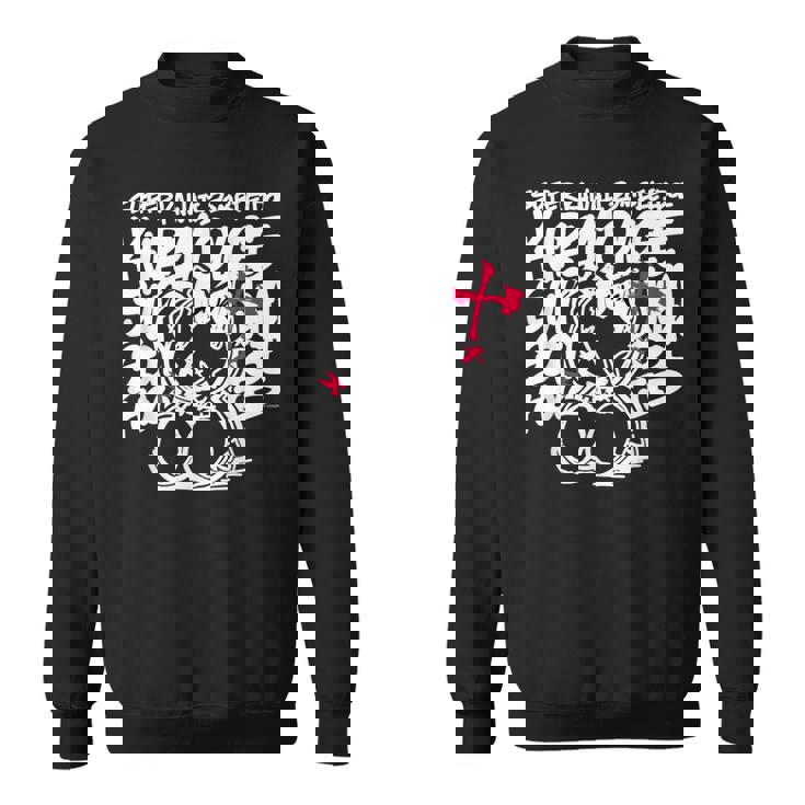 【クレイジー・オリー】Super Kawaii Zombie Idol 黒 スウェットシャツ