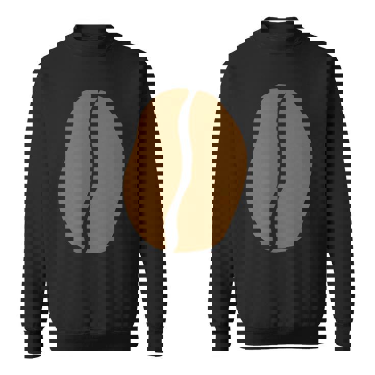 【コーヒー豆】珈琲 デザイン コーヒー柄 おもしろ 面白い 可愛い ネタ ウケ狙い シンプル 喫茶店 コーヒー好き 変な スウェットシャツ