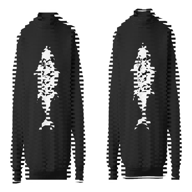 【マグロ釣りたい】鮪 まぐろ 釣りバカ 魚 寿司 釣り 水産 漁師 釣り人 釣り師 おもしろ 面白い ネタ ウケ狙い スウェットシャツ