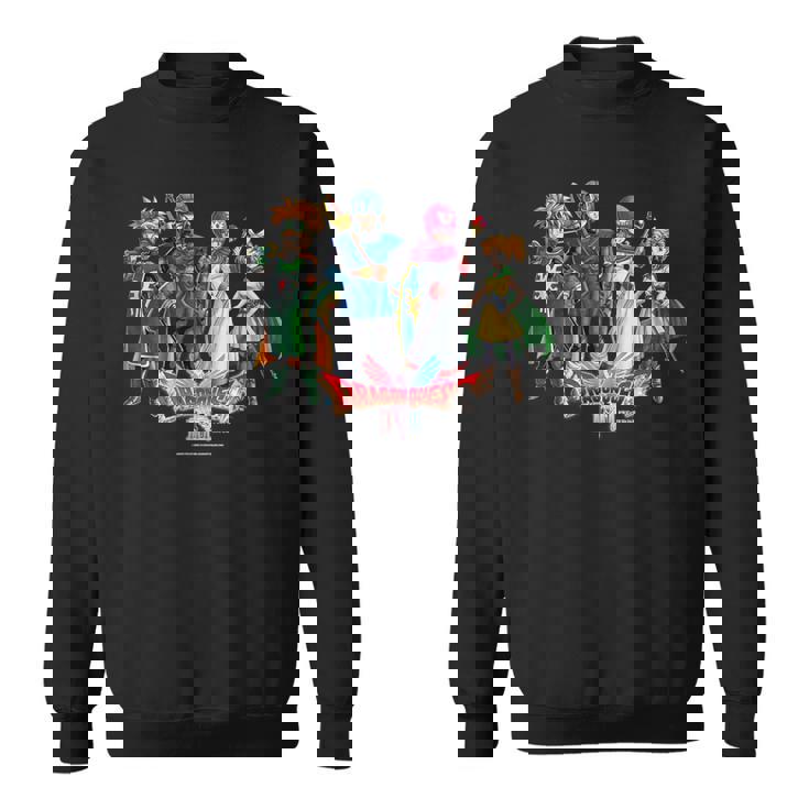 【公式】Hd-2D版『ドラゴンクエストii』キャラクターイラスト スウェットシャツ