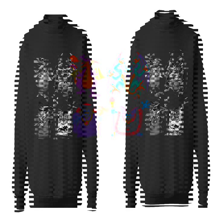 【公式】Hd-2D版『ドラゴンクエストi＆Ii』ボスモンスター 長袖tシャツ スウェットシャツ