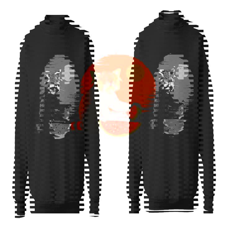 かわいいリトルパンダ くまの子 レッサーパンダ ベビーパンダ スウェットシャツ