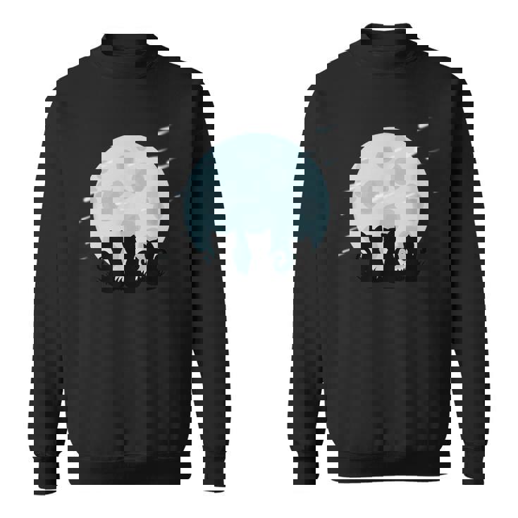 かわいい猫モチーフ 猫好き ペット カラフル ハウスキャット スウェットシャツ