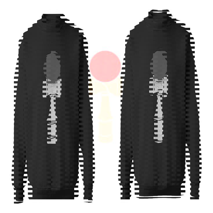 けん玉 日本製ボールとカップシャツ スウェットシャツ