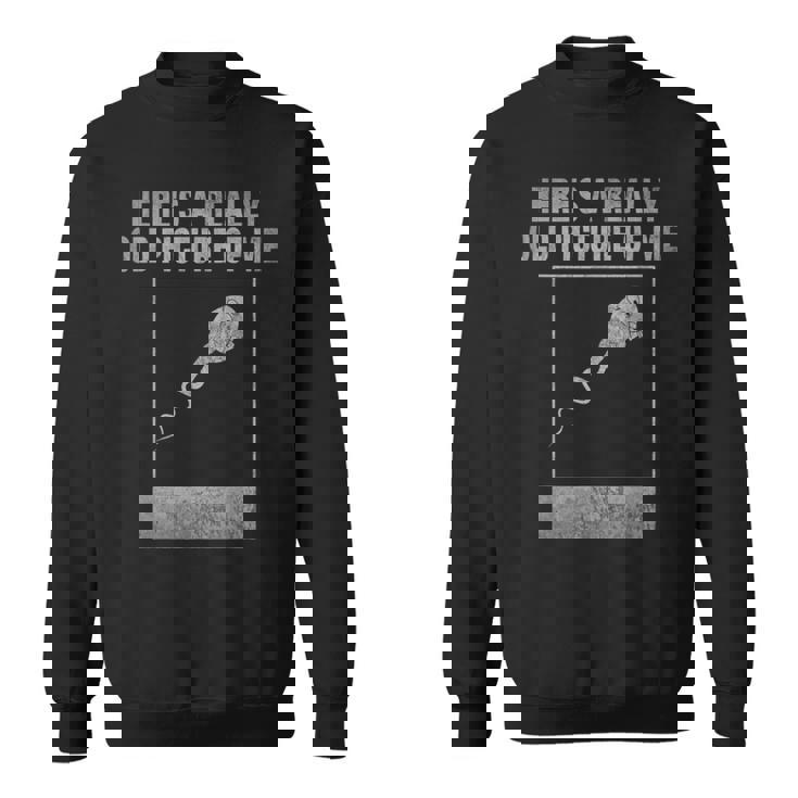 これが私の本当に古い写真です楽しい精子ヴィンテージ スウェットシャツ