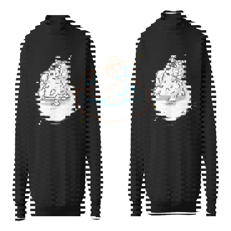 ねこぺん日和 すやすや スウェットシャツ