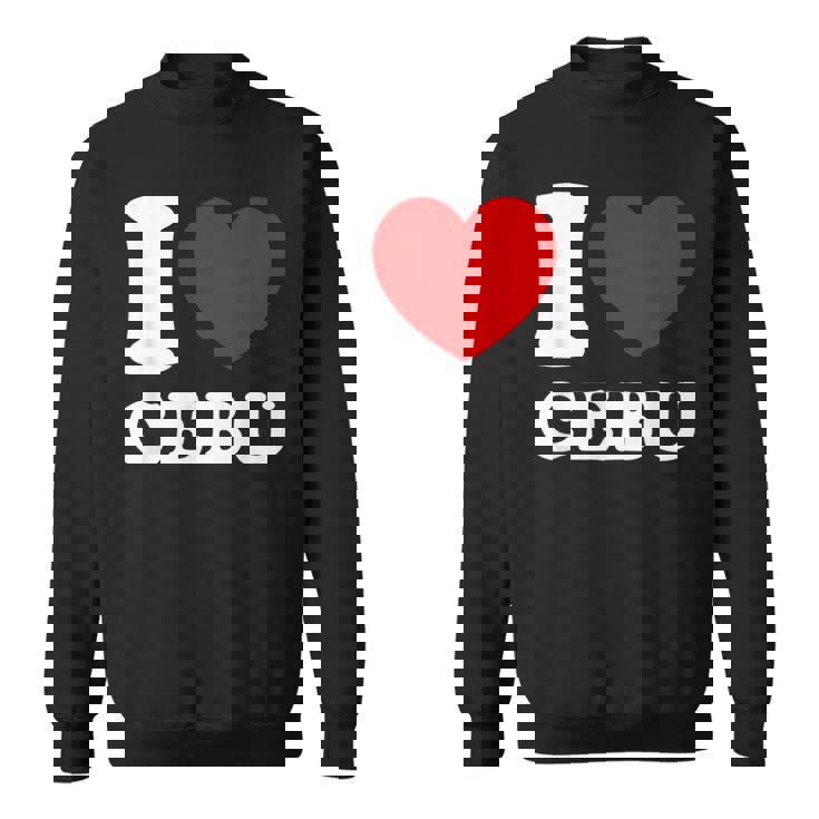 アイラブセブ、フィリピン、フィリピン スウェットシャツ