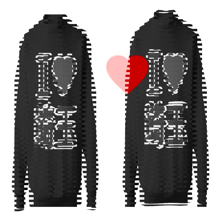 アイラブ・埼玉（I Love ハート）Big 大きな文字【47都道府県】Jimo-T ジモティ お土産 スウェットシャツ