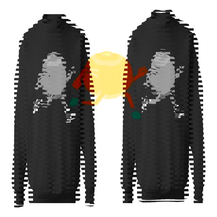 アイロニック・オレンジ・ランニング・マラソン・ホビーランナー スウェットシャツ