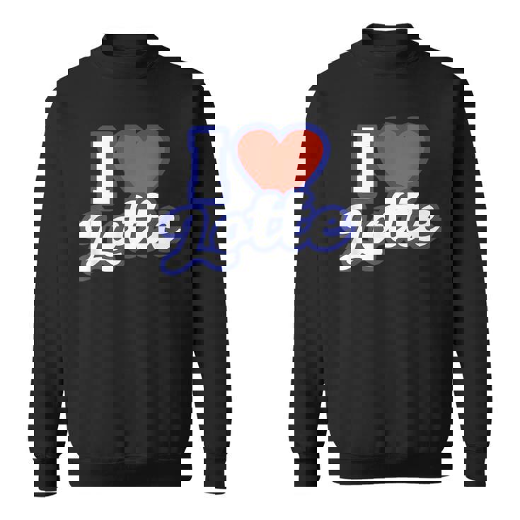 アイ・ラブ・ロッテ スウェットシャツ