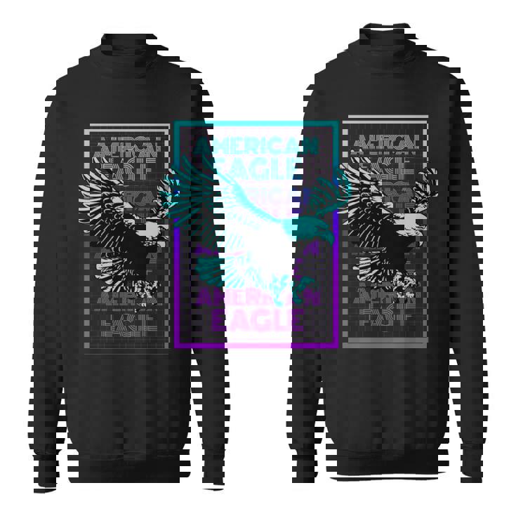 アメリカンイーグル ビンテージ レトロ アメリカンイーグル 長袖tシャツ スウェットシャツ