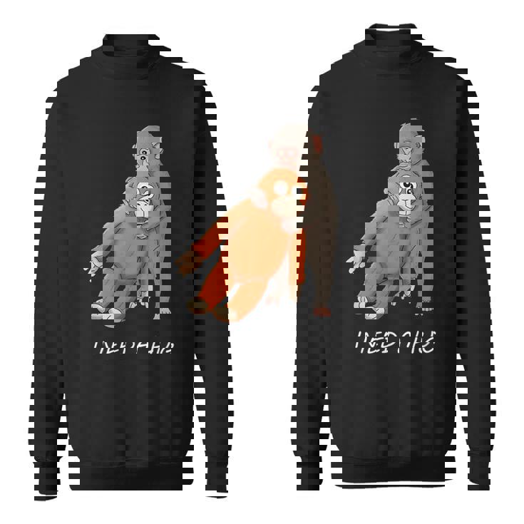 アローンベイビーモンキーパンチ 抱きしめたい可愛いデザイン スウェットシャツ