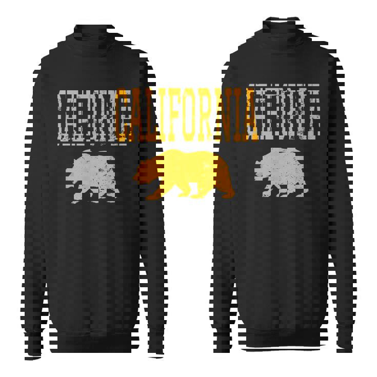 アンティーク調カリフォルニアゴールデンベア。 スウェットシャツ