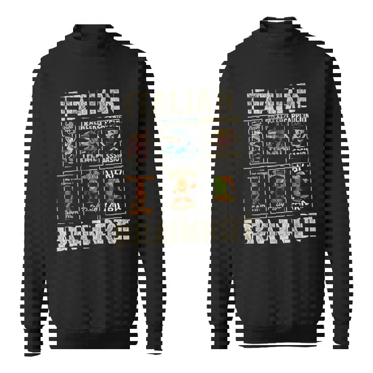 イタリアン・ブレインロット Italian Brainrot スウェットシャツ