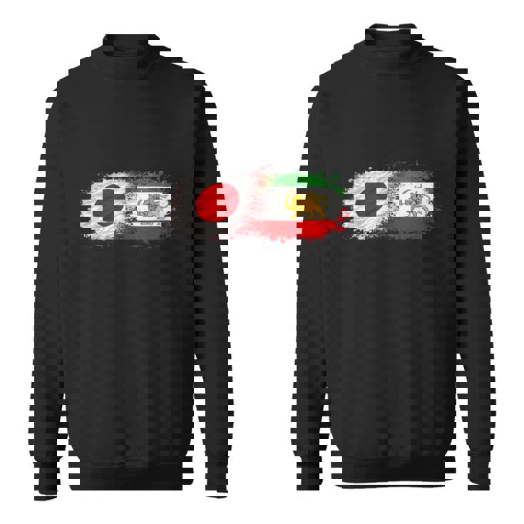 イランと日本一緒、半分日本人、半分イラン人 スウェットシャツ