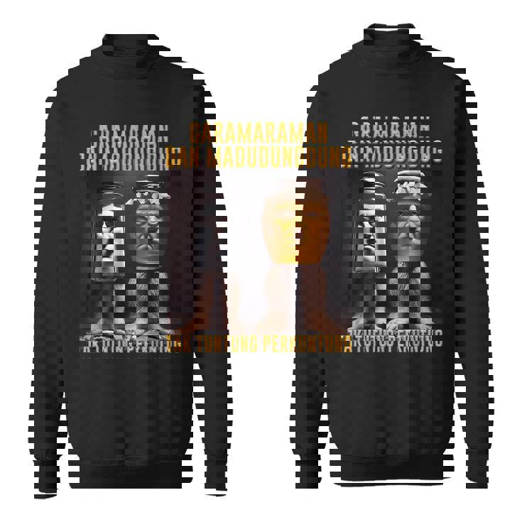 インターネットミーム Ai ガラマラマン Madudungdung ブレイン イタリアン スウェットシャツ