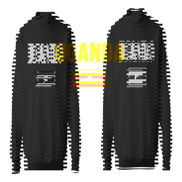 ウガンダ ウガンダの国旗 スウェットシャツ