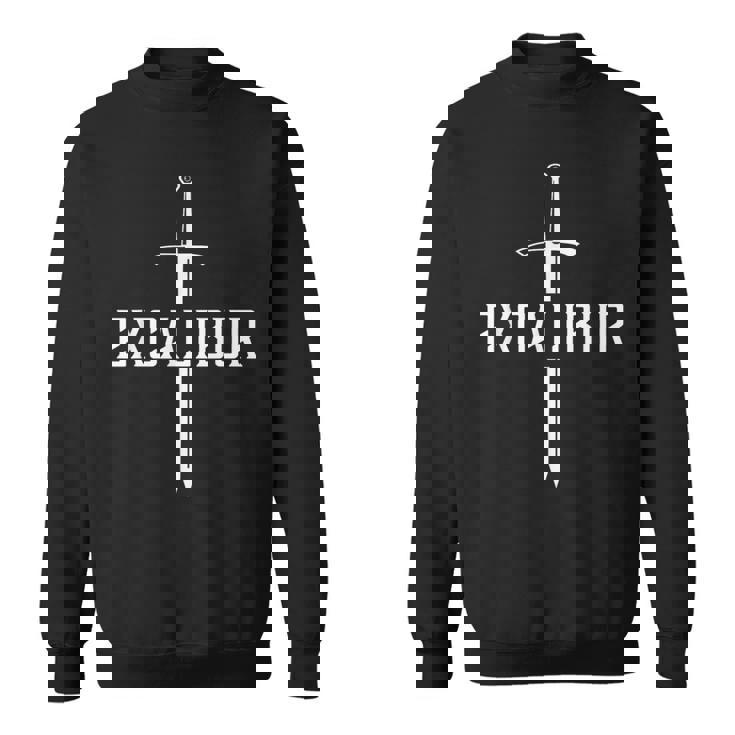 エクスカリバー アーサー王の石の中の伝説の剣 スウェットシャツ