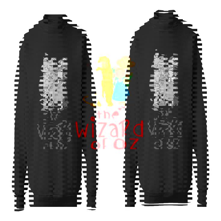 オズの魔法使い ヴィンテージ ファンタジー ドロシー ブリキの男 かかしライオン スウェットシャツ