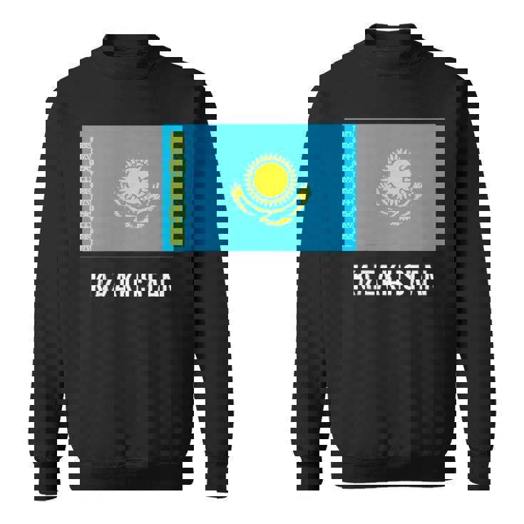 カザフスタン フラッグシャツ スウェットシャツ