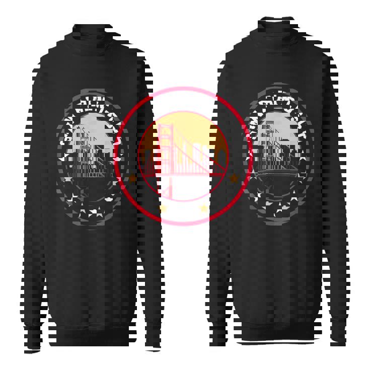 カリフォルニア サンフランシスコ シティ ギフト ブリッジ お土産f スウェットシャツ