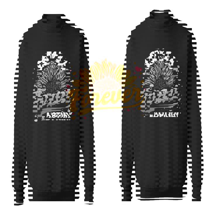 ガッチャ・フォーエバー採用のお知らせ ガッチャ・デー ひまわり 長袖tシャツ スウェットシャツ