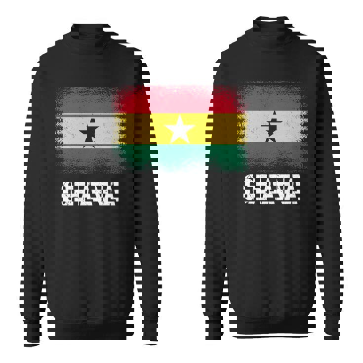 ガーナの旗 ガーナ 長袖tシャツ スウェットシャツ