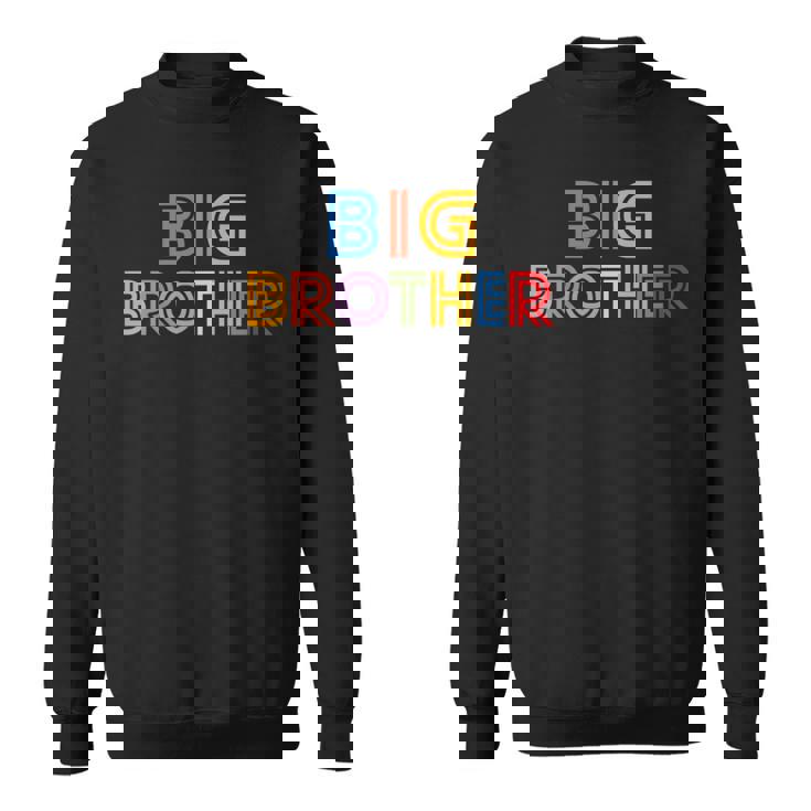 キッズ Big Brother Big Bro -Intage Retro Classic スウェットシャツ