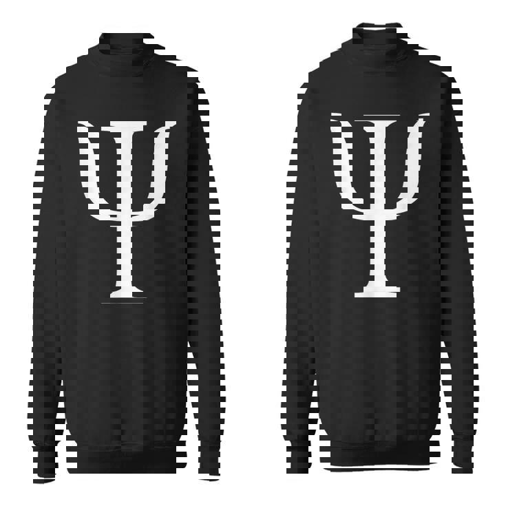 ギリシャ文字 Psi スウェットシャツ