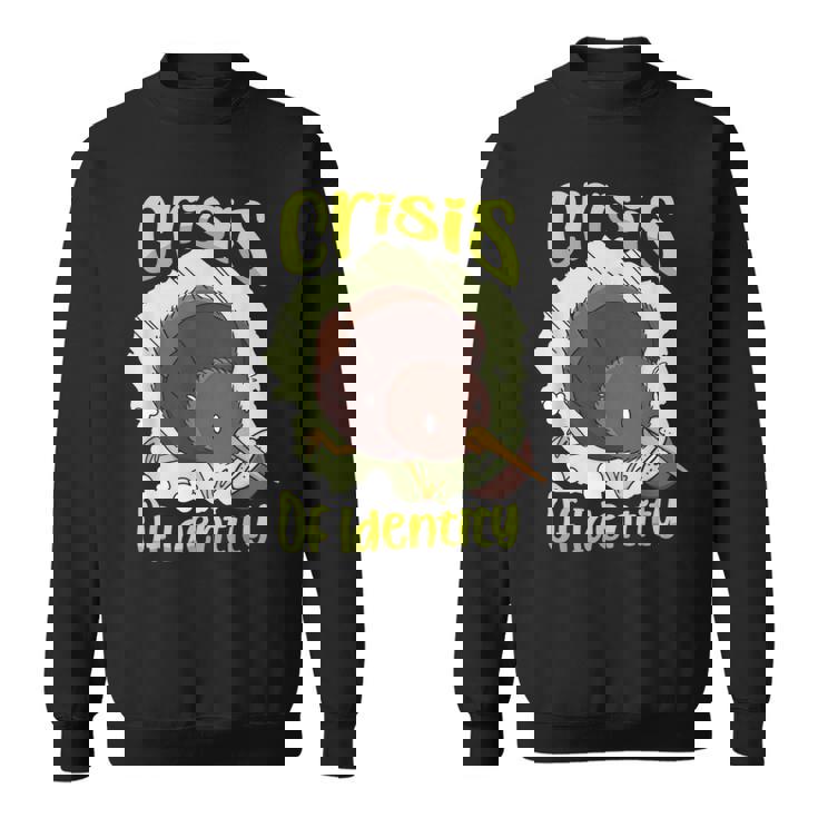 クライシス・オブ・アイデンティティキーウィ・バード・ラヴァー・ニュージーランド スウェットシャツ