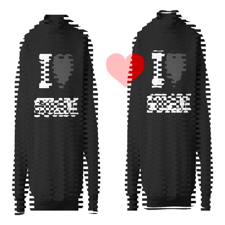 グアム I Love Guam スウェットシャツ