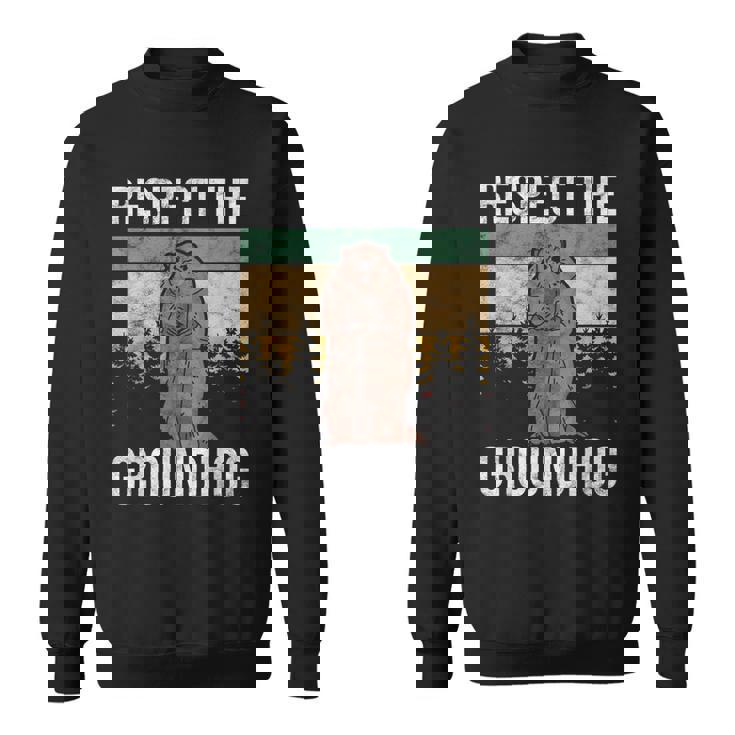 グラウンド・ホッグ Respect The Groundhog スウェットシャツ