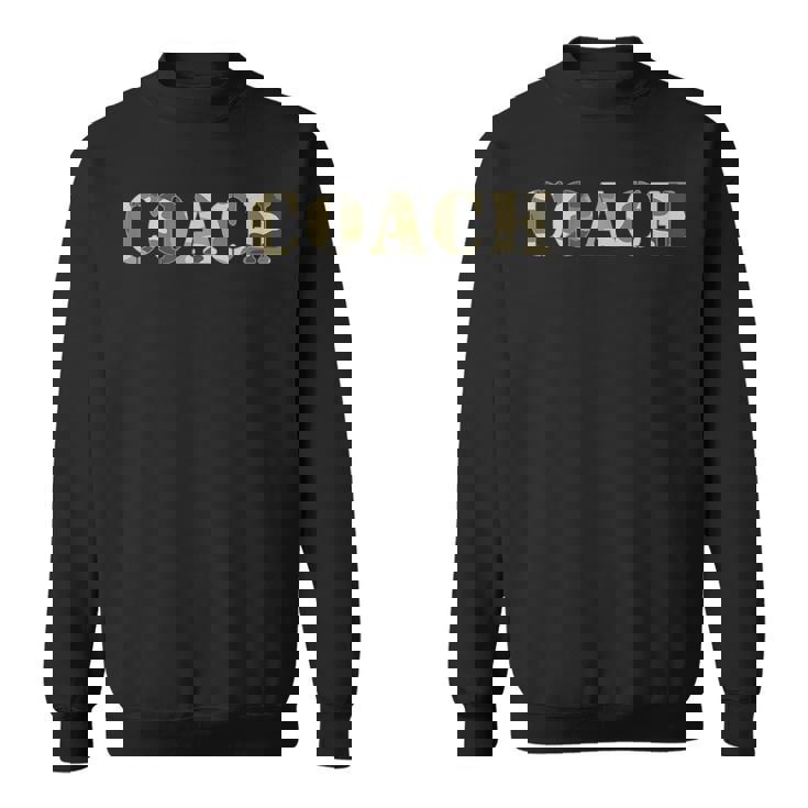 コーチ 迷彩 アーミー スウェットシャツ