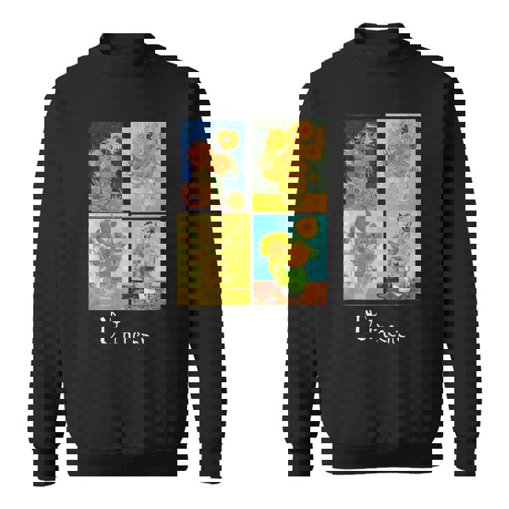 ゴッホの有名な芸術絵画 ひまわりvan Gogh スウェットシャツ