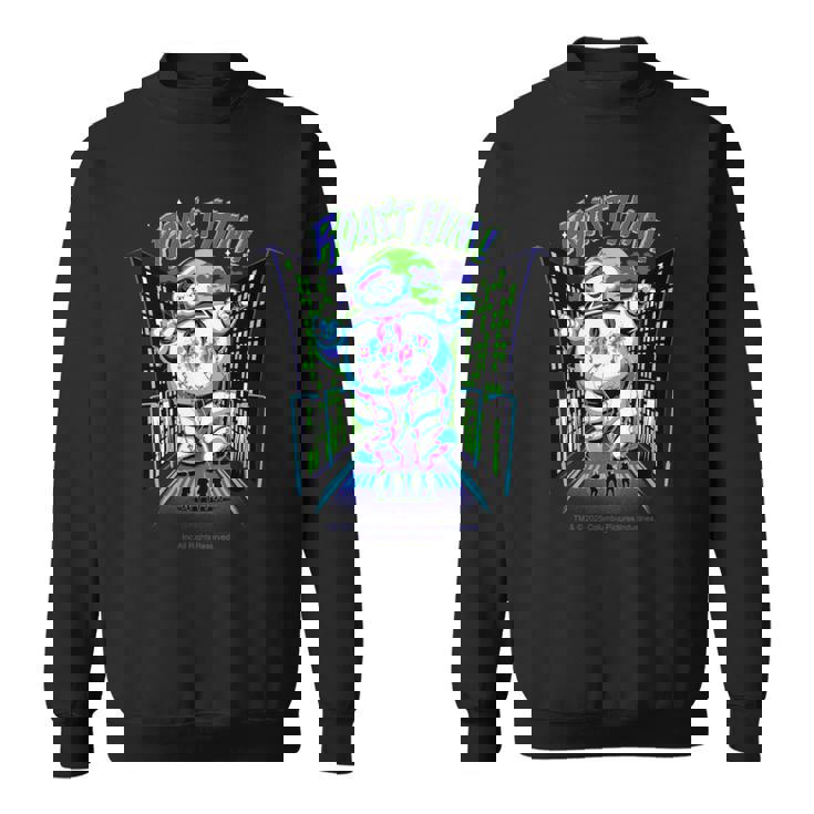 ゴーストバスターズ ハロウィンデザイン ローストヒムの楽しみ 長袖tシャツ スウェットシャツ