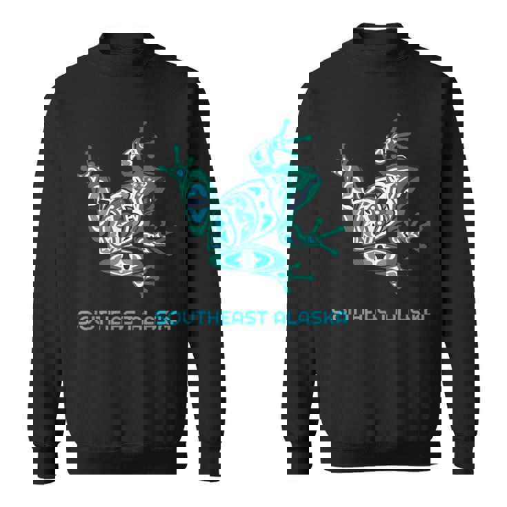 サウスイーストアラスカ フロッグ パシフィック Nw ネイティブ スウェットシャツ