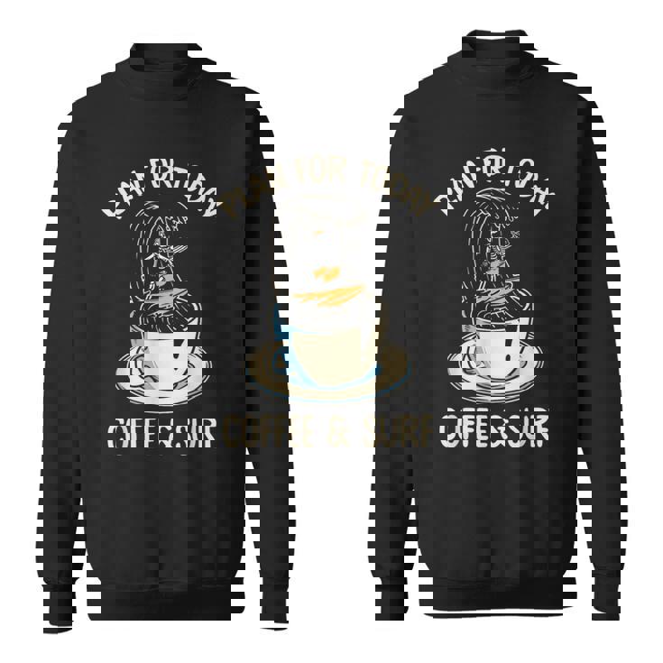 サーフィン スケルトン アパレル コーヒー サーフアパレル ハワイアンu スウェットシャツ