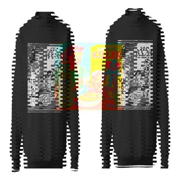 シリアルシリアルキラー音声しゃれミッドセンチュリー広告ユーモア スウェットシャツ