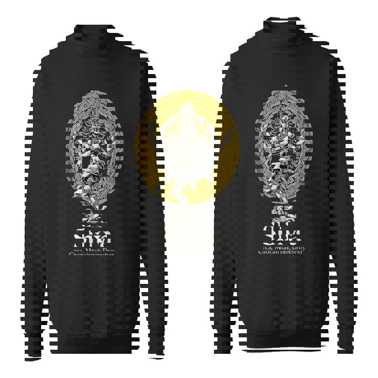 シヴァ クリエーター プリザーバー 駆逐艦 ナタラジャ ヒンドゥー ヴィンテージ スウェットシャツ