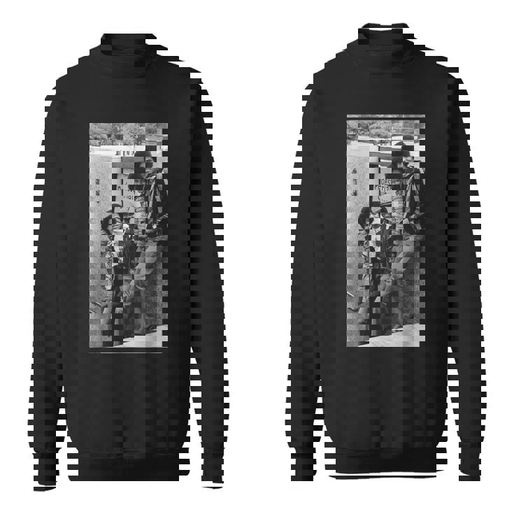 ジャクソン5ポップグループ マイケル・ジャクソン ロンドン 1977 スウェットシャツ