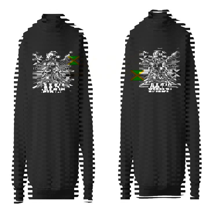 ジャマイカ 陸上競技 ジャマイカ スポーツ ジャマイカ アスリート スウェットシャツ