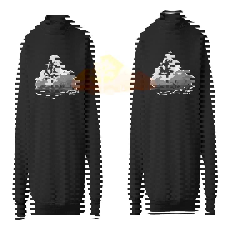 ジョシュア レトロ ボルダー ツリー ファニー ロック クライミング スウェットシャツ