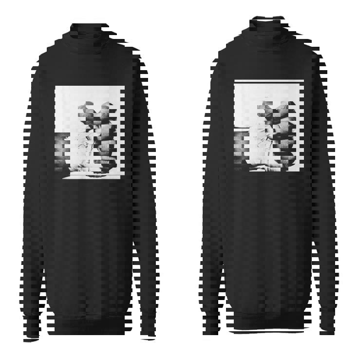 ジョージ・フォアマン ボクシング 拳 ランブル・イン・ザ・ジャングル ヘビーウェイト スウェットシャツ