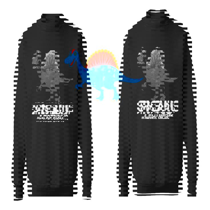 スピノサウルス My Favorite Dinosaur キッズ スピノサウルス スウェットシャツ