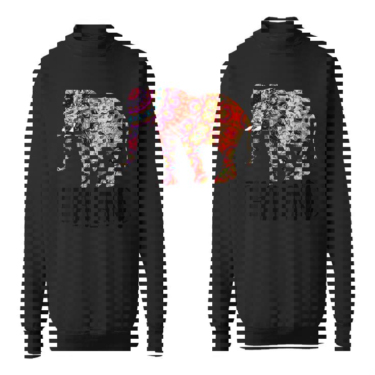 タイ象のお土産シャツ スウェットシャツ